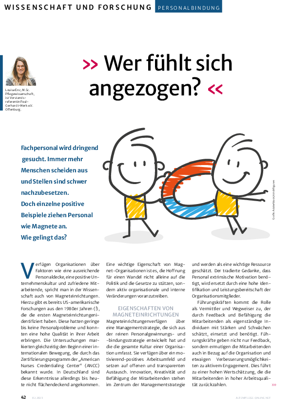 Master Arbeit Louise Enz „Wer fühlt sich angezogen“